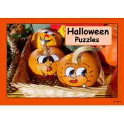 Halloween Photo Puzzles and Posters, Cut and Paste Activity